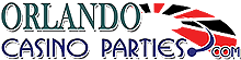 Orlando Casino Parties Logo (c) 2003.